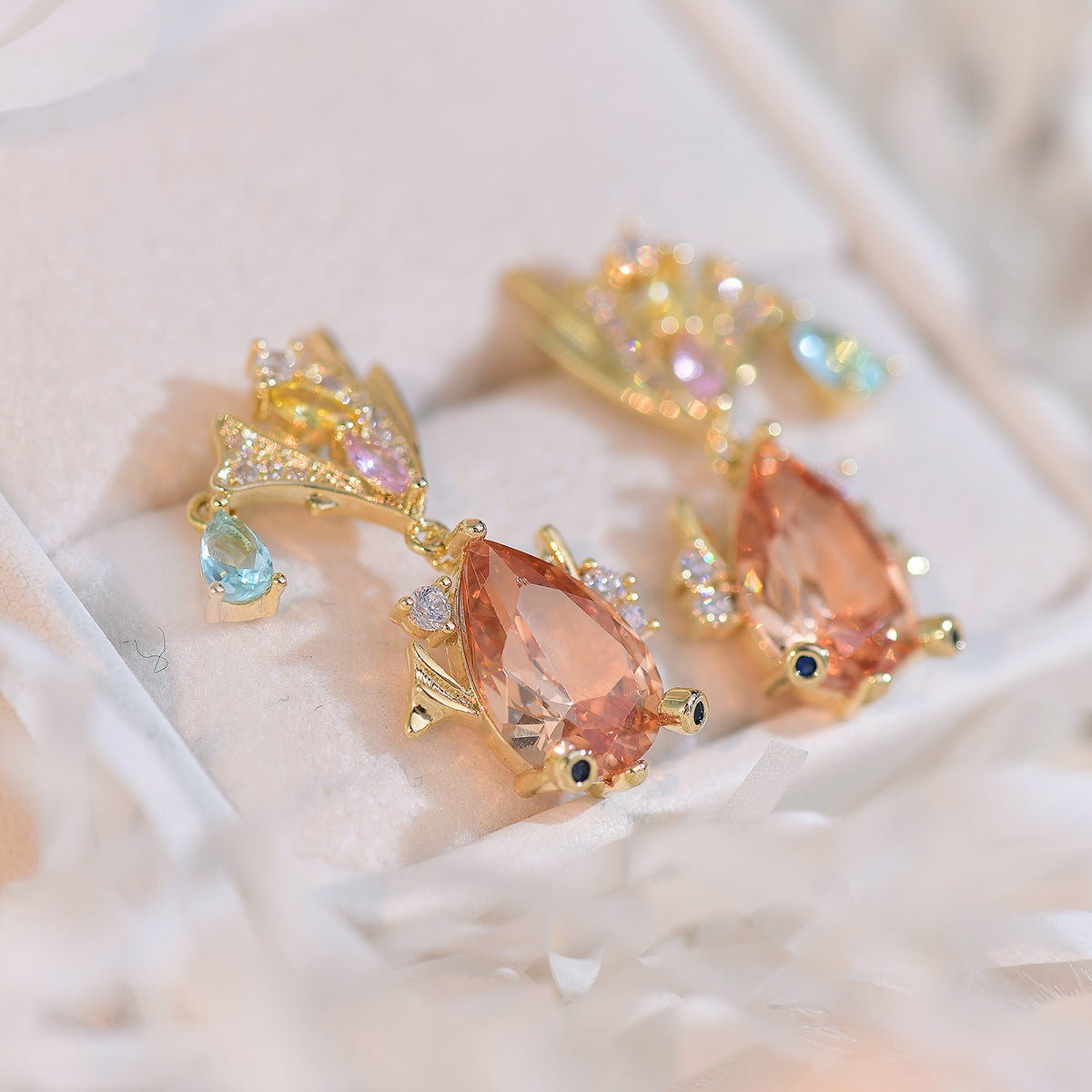 Kingyo Goldfish Earrings