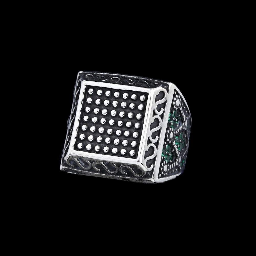 Green Gemstone Ring