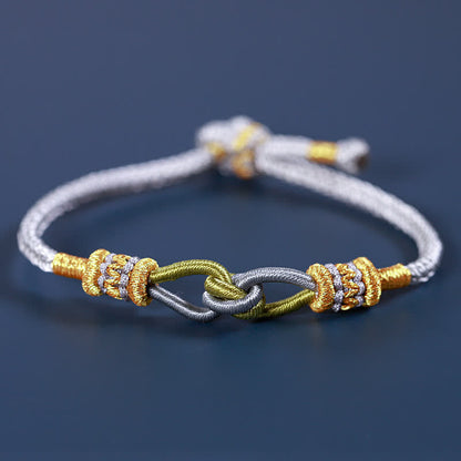 Handmade Red String Bracelet for Faith and Strength | Healing Sounds