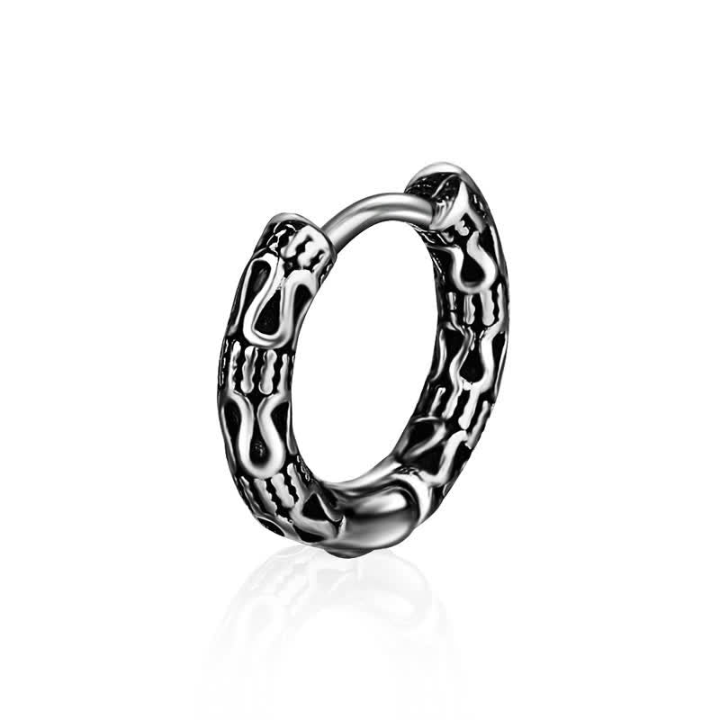 Handmade Titanium Steel Earrings for Inner Harmony