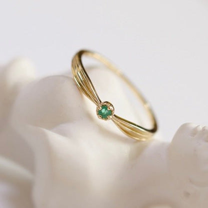 Ilona Emerald Ring