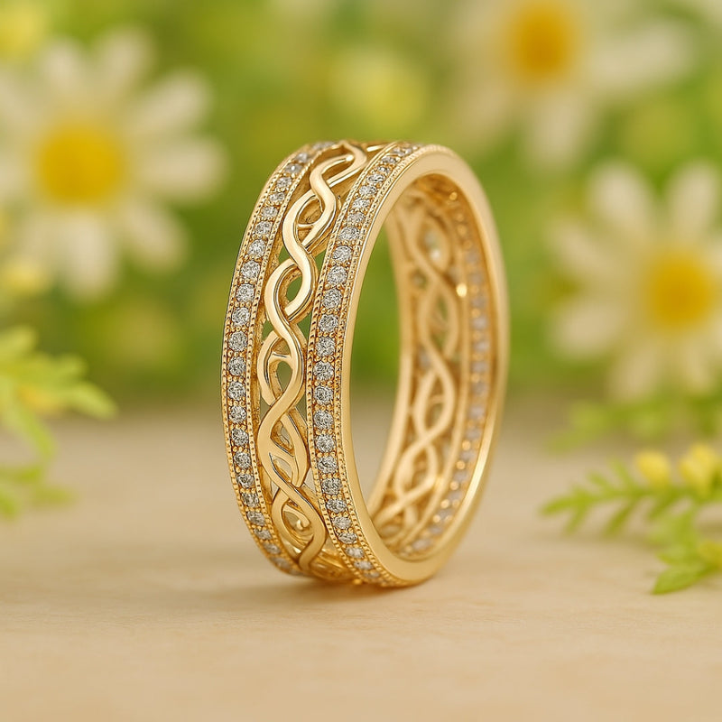 Vintage Handmade Gold Ring