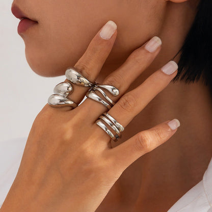 Zalia 4 Piece Ring Set