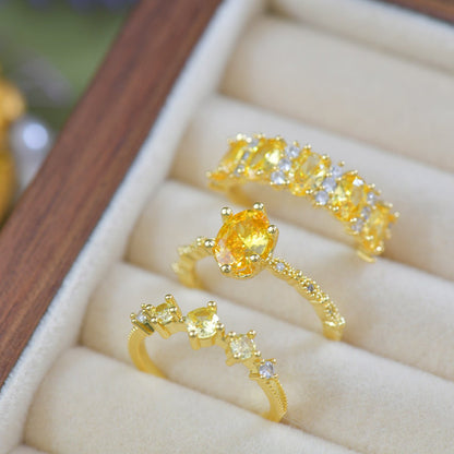 Imperial Citrine Ring