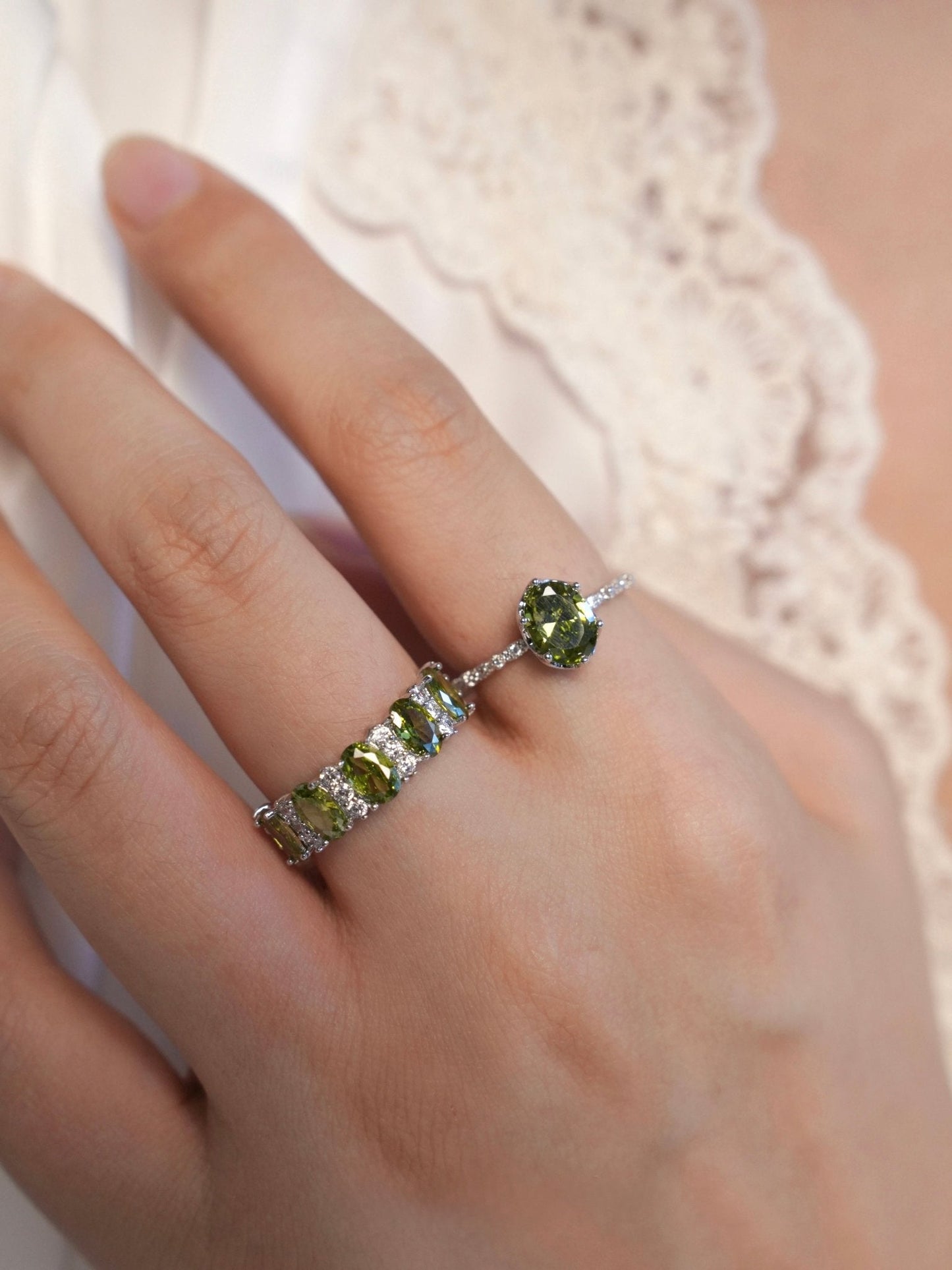Imperial Peridot Ring