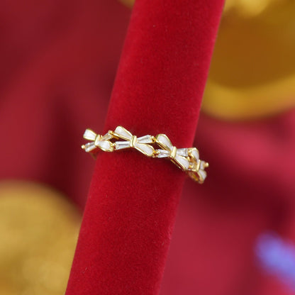 Ivory Bow Ring