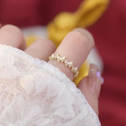 Ivory Flutter Ring