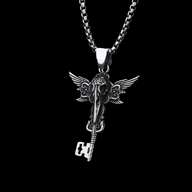 Key of the Black Crow Pendant