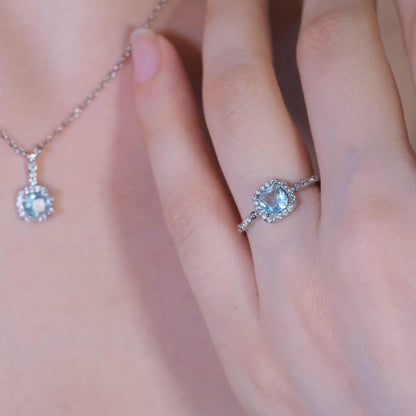 Kiana Aquamarine Ring