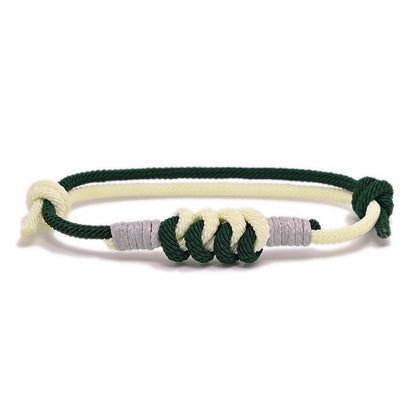 King Kong Knot Red String Bracelet for Strength & Luck