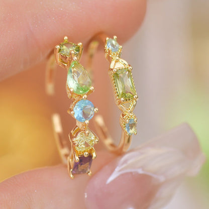 Klara Multi Gemstone Ring
