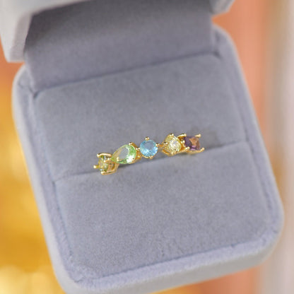 Klara Multi Gemstone Ring