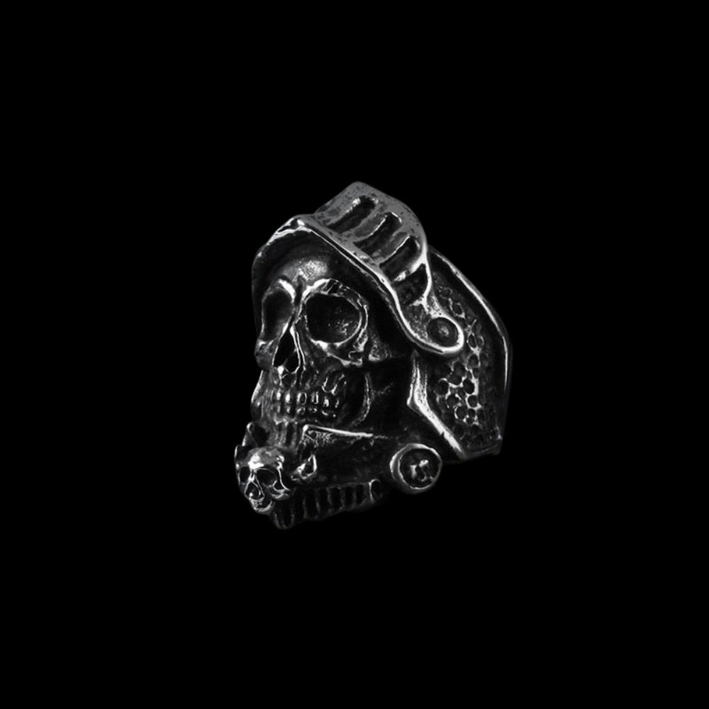 Knight Skull Ring