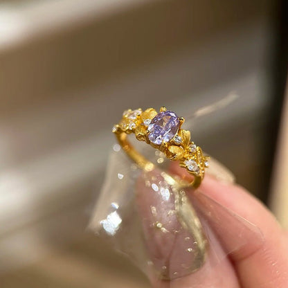 Lavender Rococo Ring