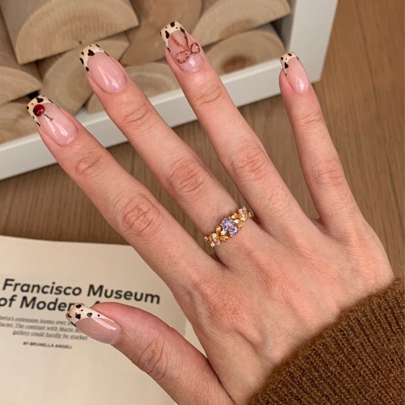 Lavender Rococo Ring