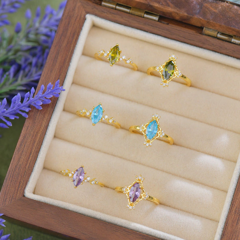Lilac Astra Ring