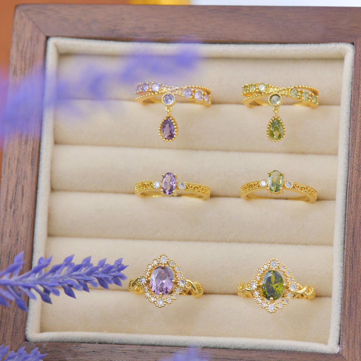 Lilac Belle Ring