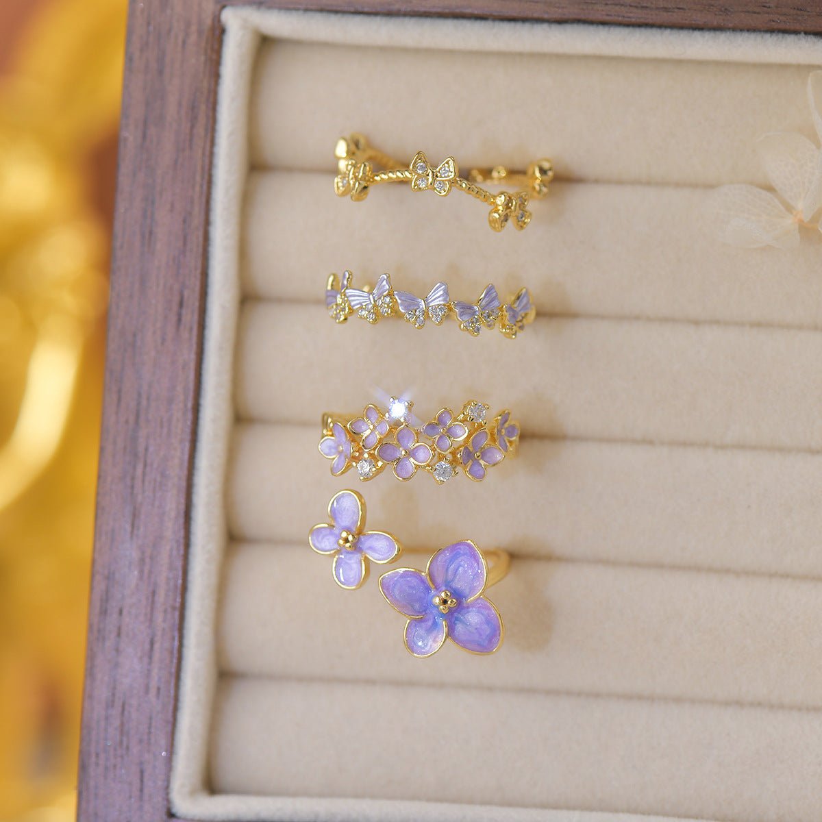 Lilac Blossom Ring