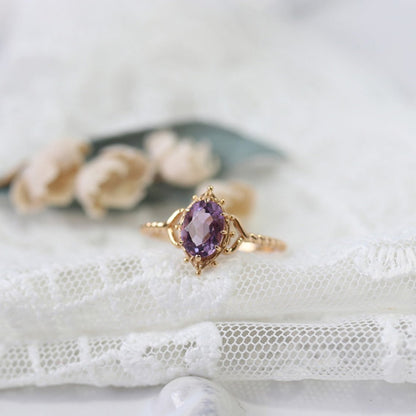 Lilac Lustre Ring