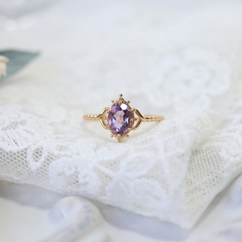 Lilac Lustre Ring