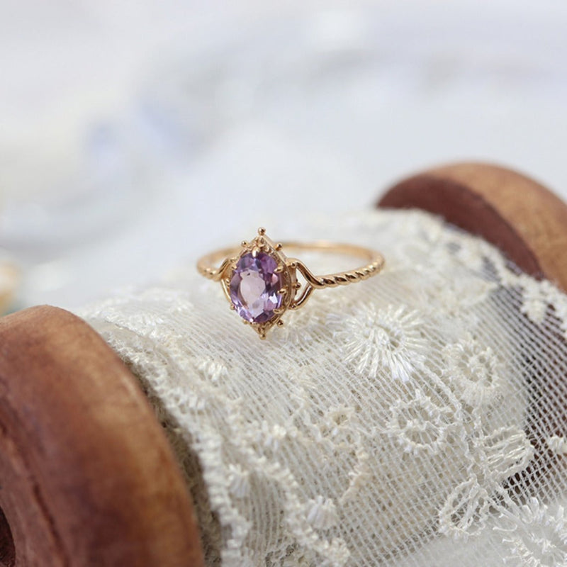 Lilac Lustre Ring