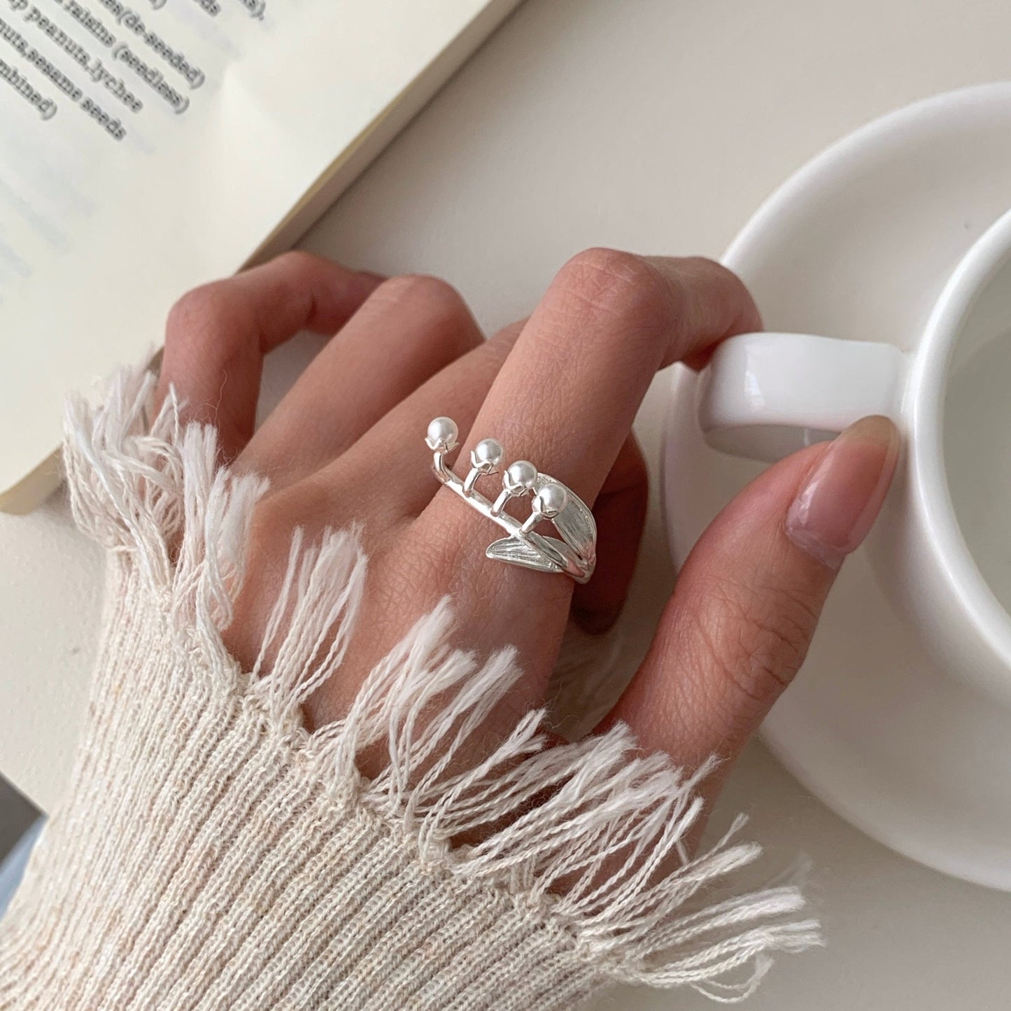 Lily of the Valley Ring