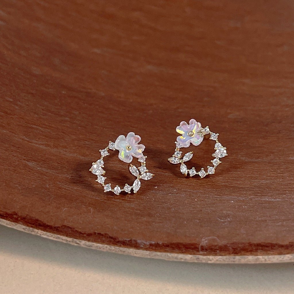 Lunaria Stud Earrings
