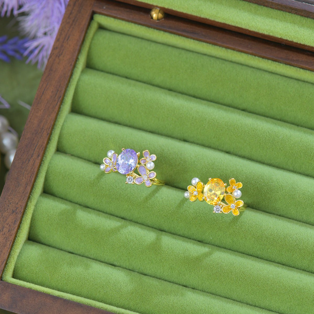 Marigold Citrine Ring