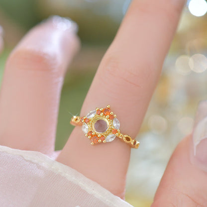 Marseille Ring in Amber
