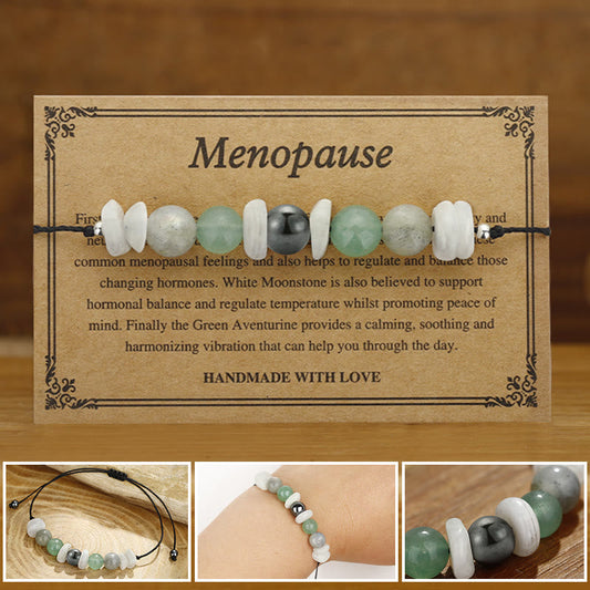 Menopause Labradorite Healing Bracelet With Moonstone & Aventurine