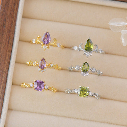 Misella Peridot Ring