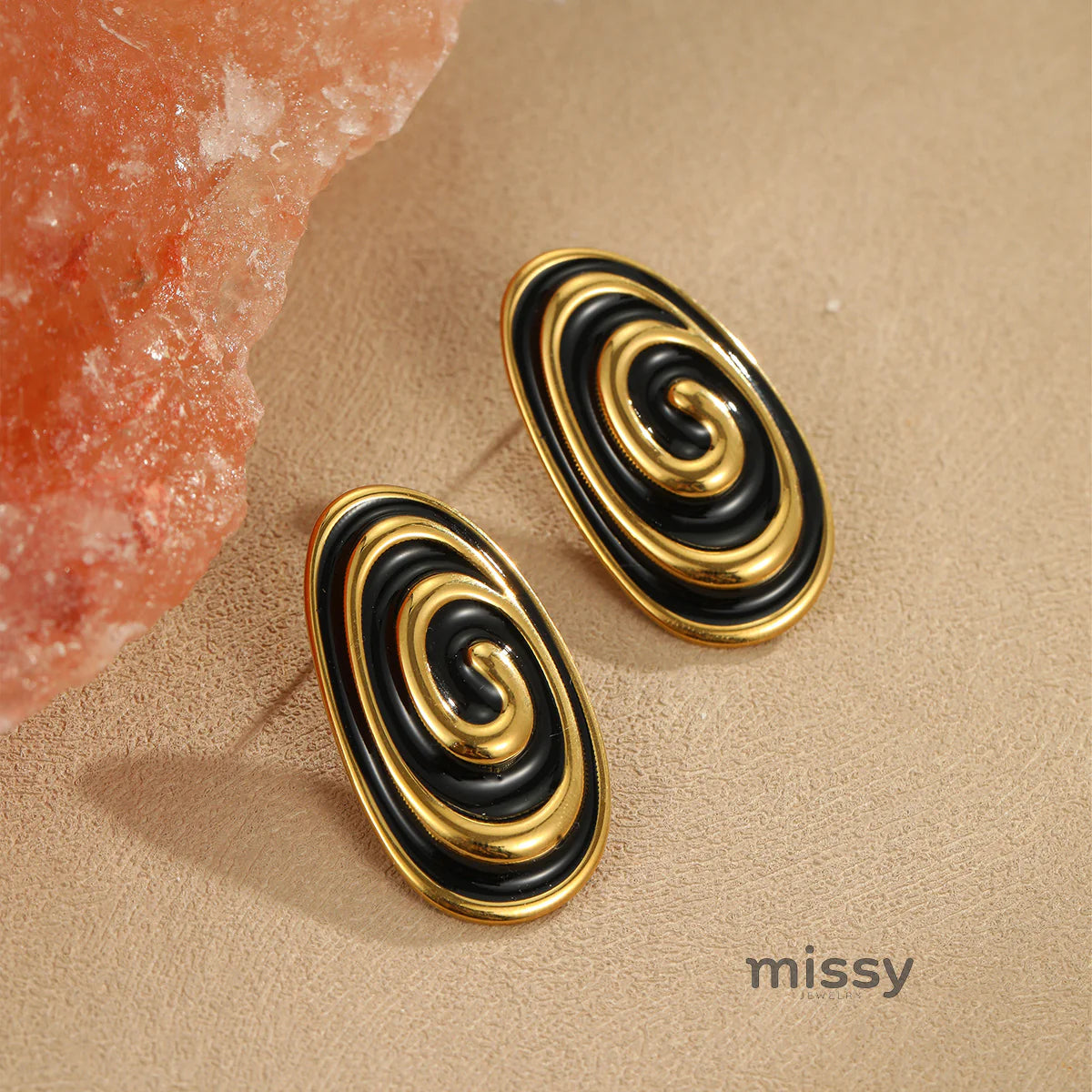 Kaleesi Oval Line Jewelry Set