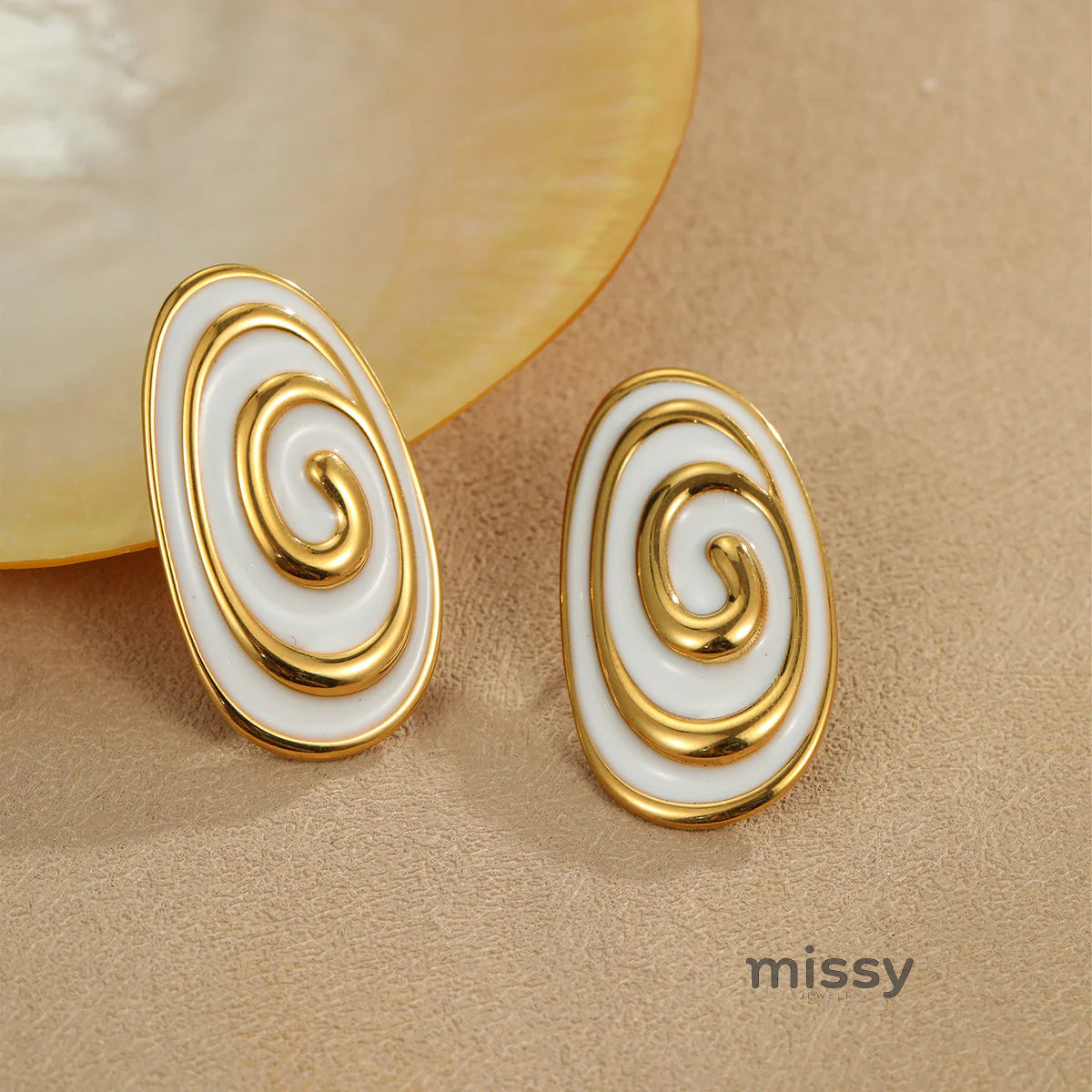 Kaleesi Oval Line Jewelry Set