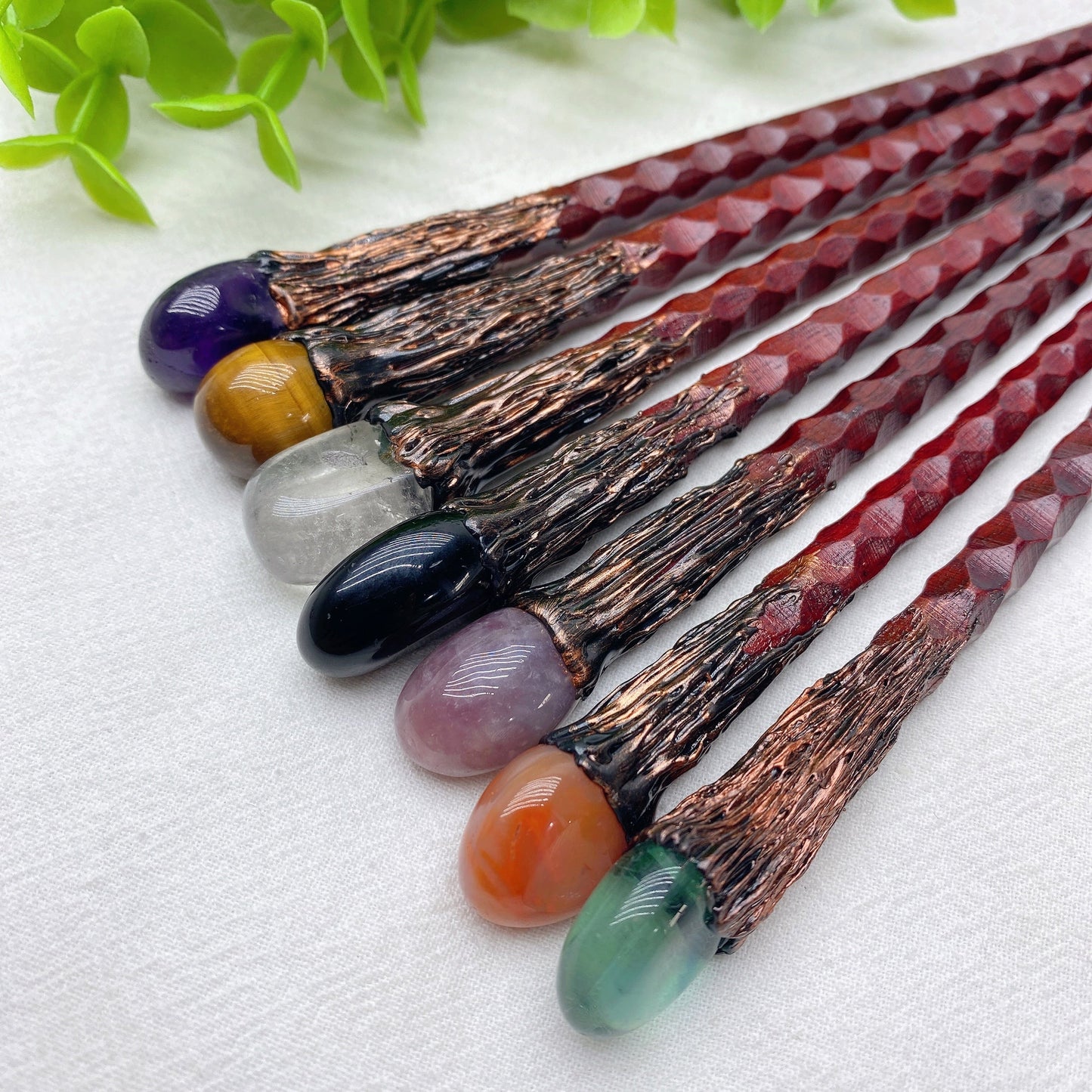 Rainbow Obsidian 2.8" Palm Stone for Energy Grounding