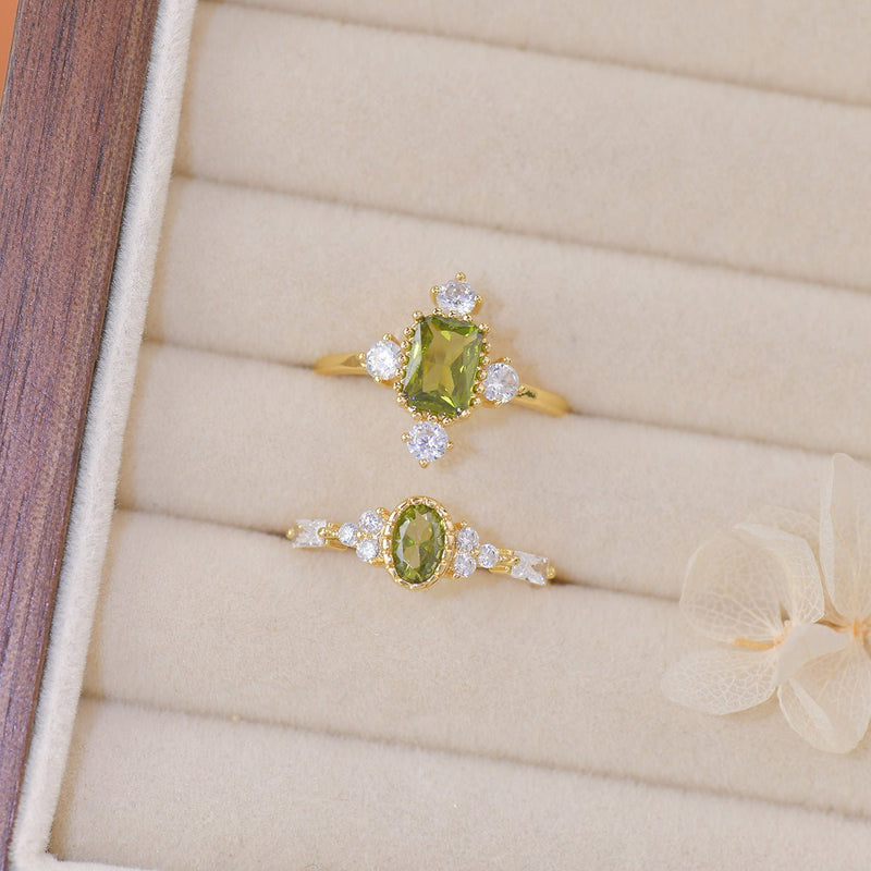 Moana Peridot Ring