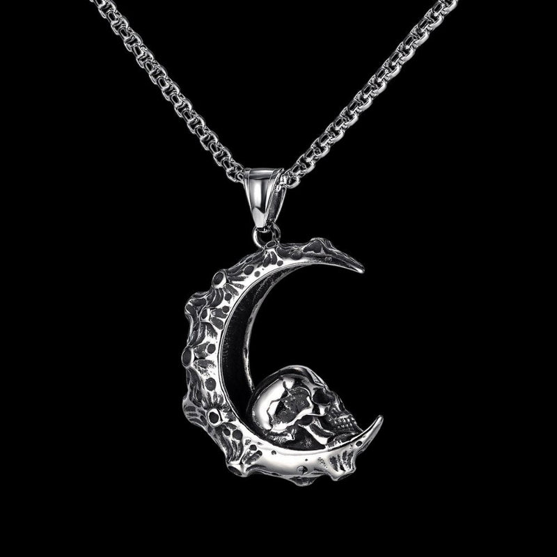 Moon Skull Pendant