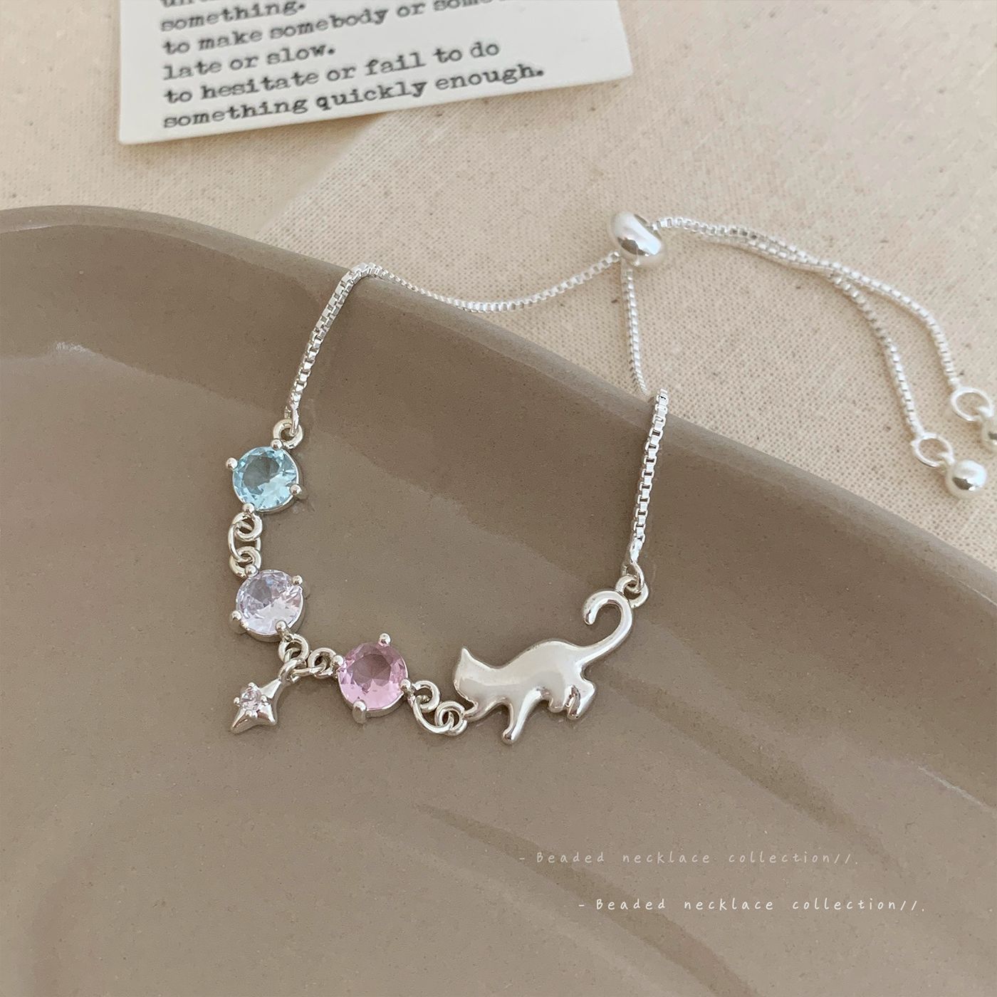 Moonlight Kitty Bracelet