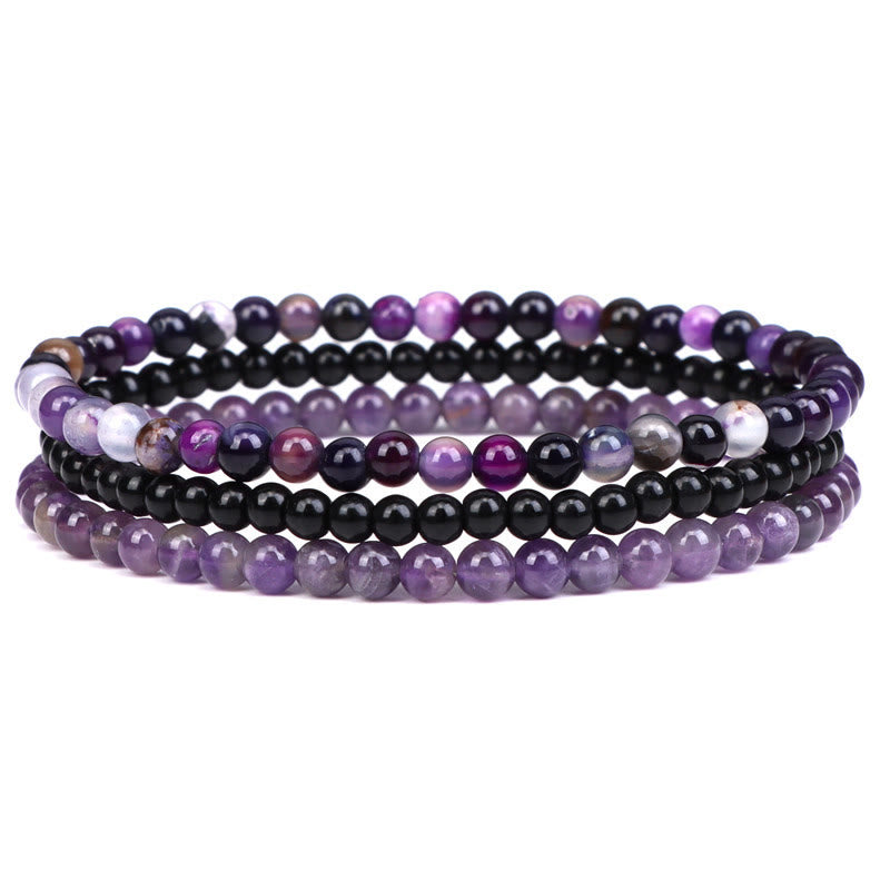 Natural Crystal Inner Peace Spiritual Bracelet Set