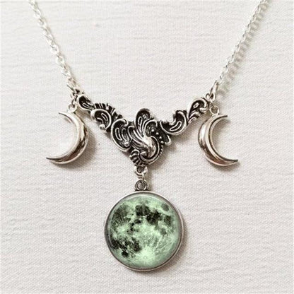 Celestial Moon Goddess Necklace