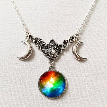 Celestial Moon Goddess Necklace
