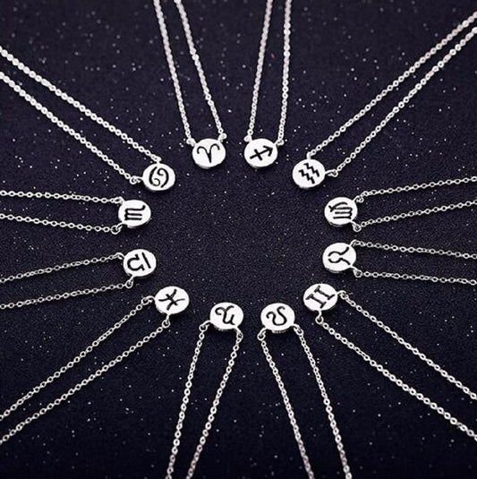 Minimalist Zodiac Sign Necklace