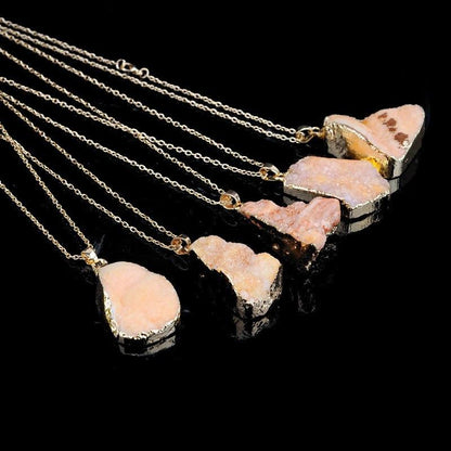 Natural Shape Stone Necklace