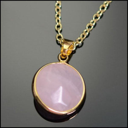 Round Gems Pendant Necklace