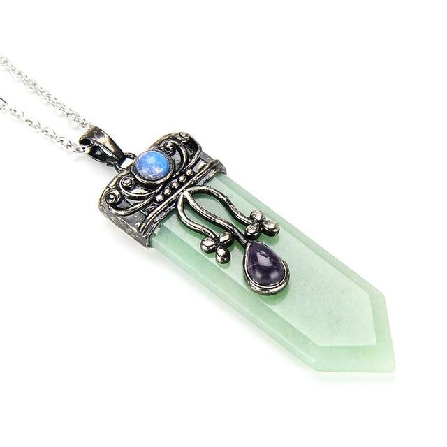 Style Natural Stone Necklace