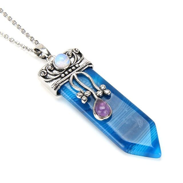 Style Natural Stone Necklace