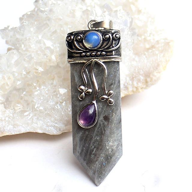 Style Natural Stone Necklace