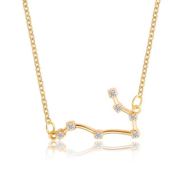 Zodiac Sign Constellation Necklace