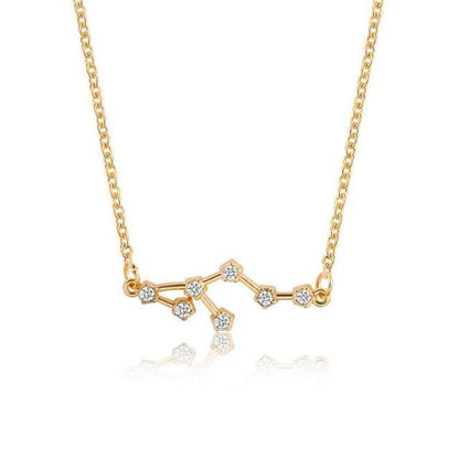 Zodiac Sign Constellation Necklace