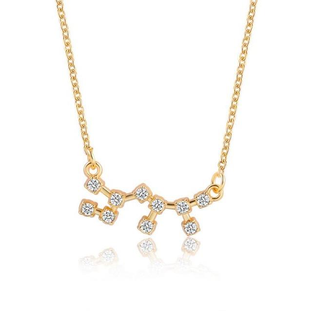 Zodiac Sign Constellation Necklace