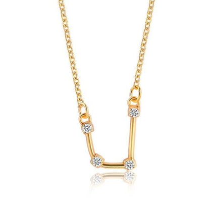 Zodiac Sign Constellation Necklace